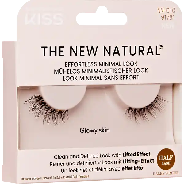 The New Natural Half Lash - Glowy Skin