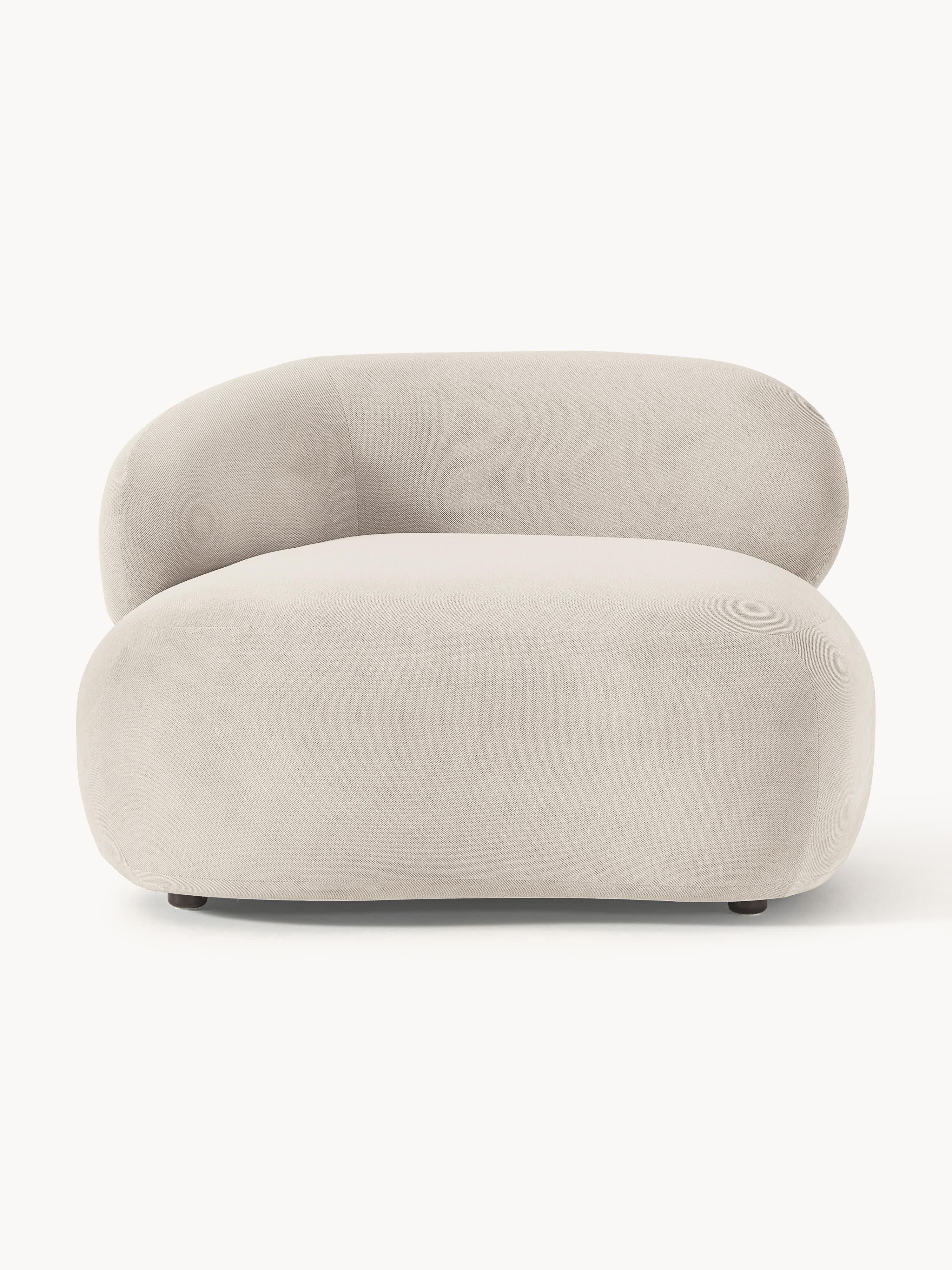 Niervormige loungefauteuil Alba