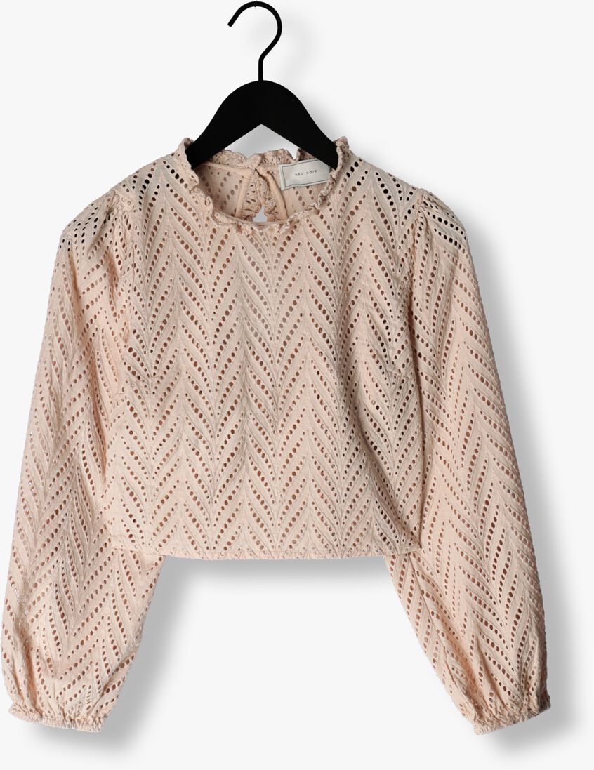 NEO NOIR beige neo noir blouse rivoli wave blouse