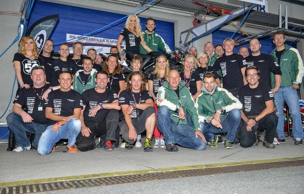 Motorrad-Renntraining in Oberlungwitz als Geschenk