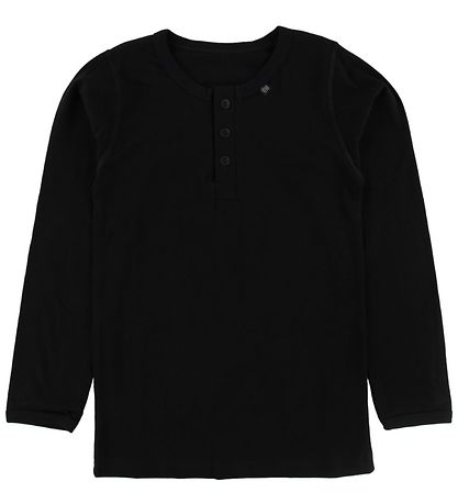 Say-So Bluse m. Knöpfe - Schwarz