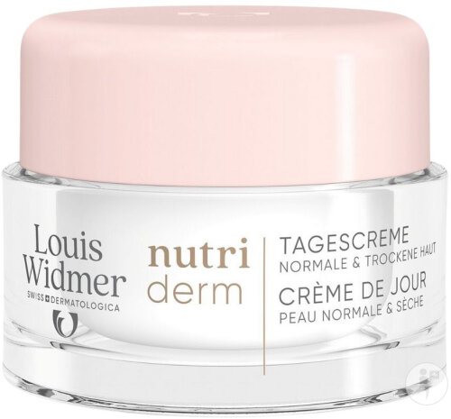 Louis Widmer Nutriderm Crème De Jour Sans Parfum Pot 50ml
