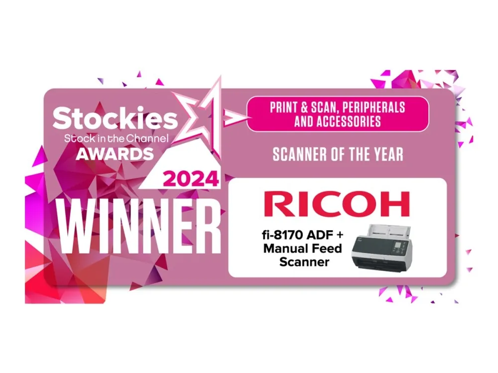 Ricoh fi-8170 - Dokumentscanner - Dual CIS - Duplex - 216 x 355.6 mm - 600 dpi x 600 dpi - op til 70 ppm (mono) / op til 70 ppm (farve) - ADF (100 ark) - op til 10000 scanninger pr. dag - USB 3.2 Gen 1, Gigabit LAN