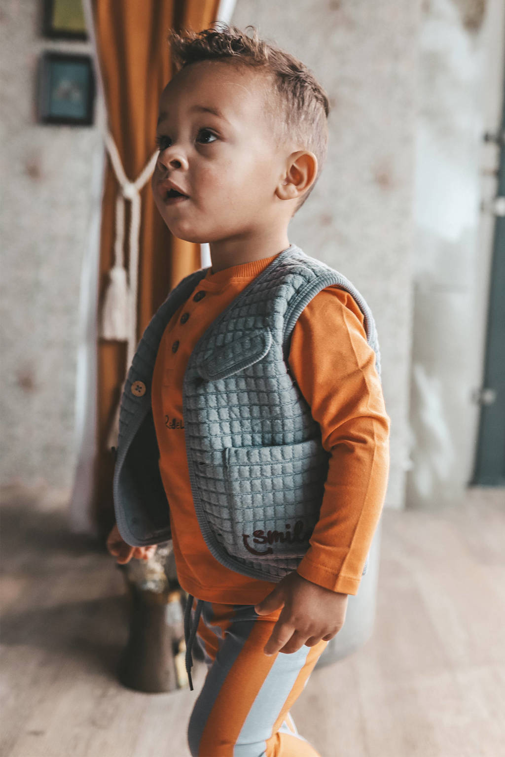 Your Wishes gilet grijs