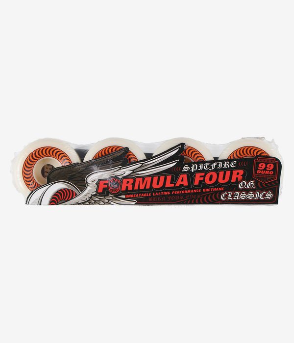 Spitfire Formula Four OG Classics Rollen (natural) 53 mm 99A 4er Pack