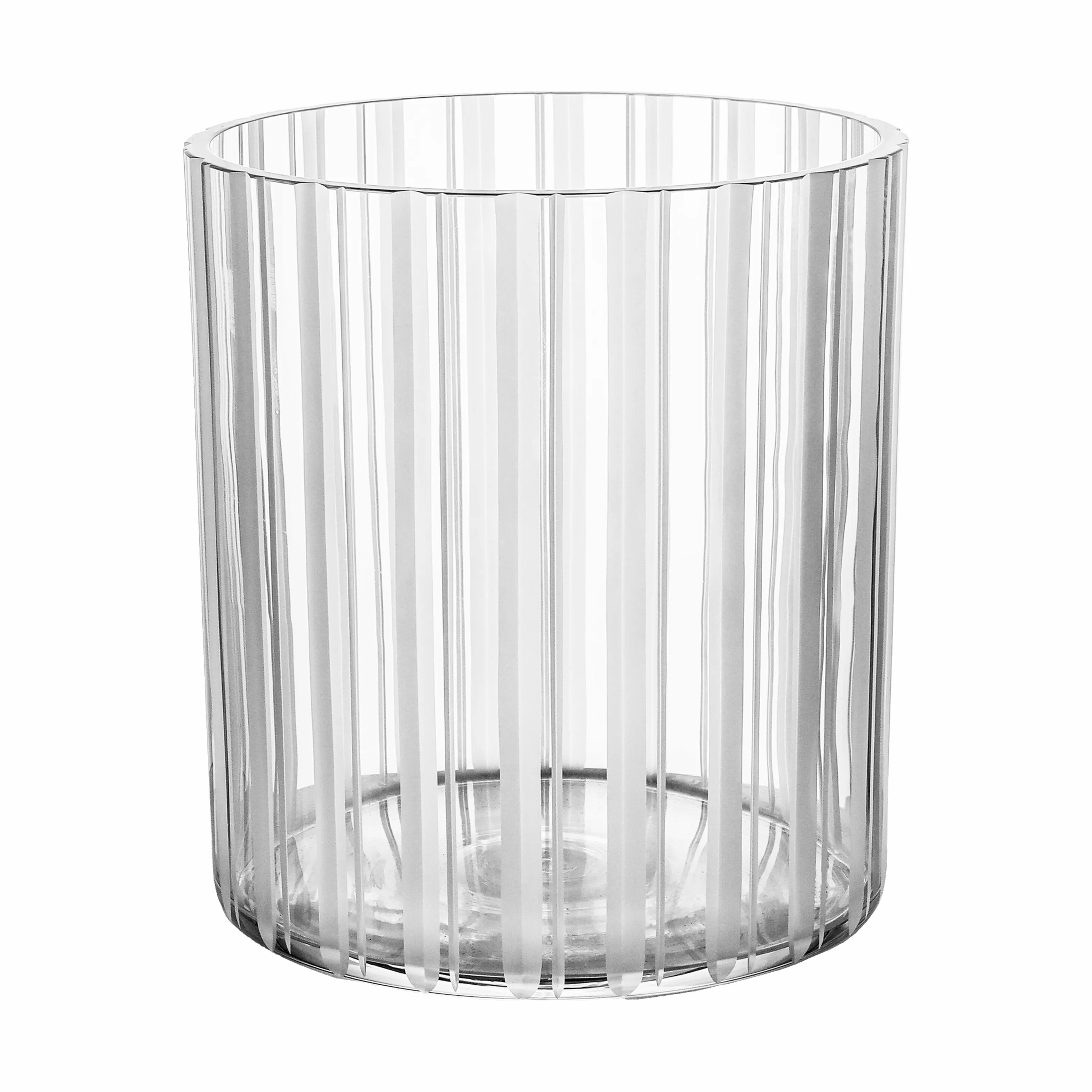 Orrefors Cut In Number Vase
