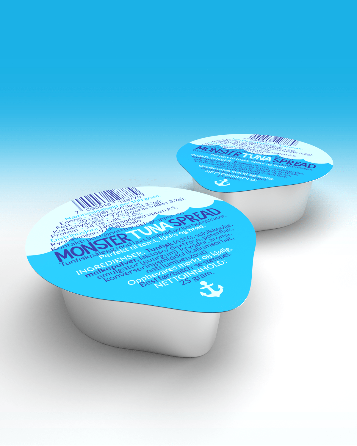 Monster Tuna Spread 10x25g - TIPAKNING!