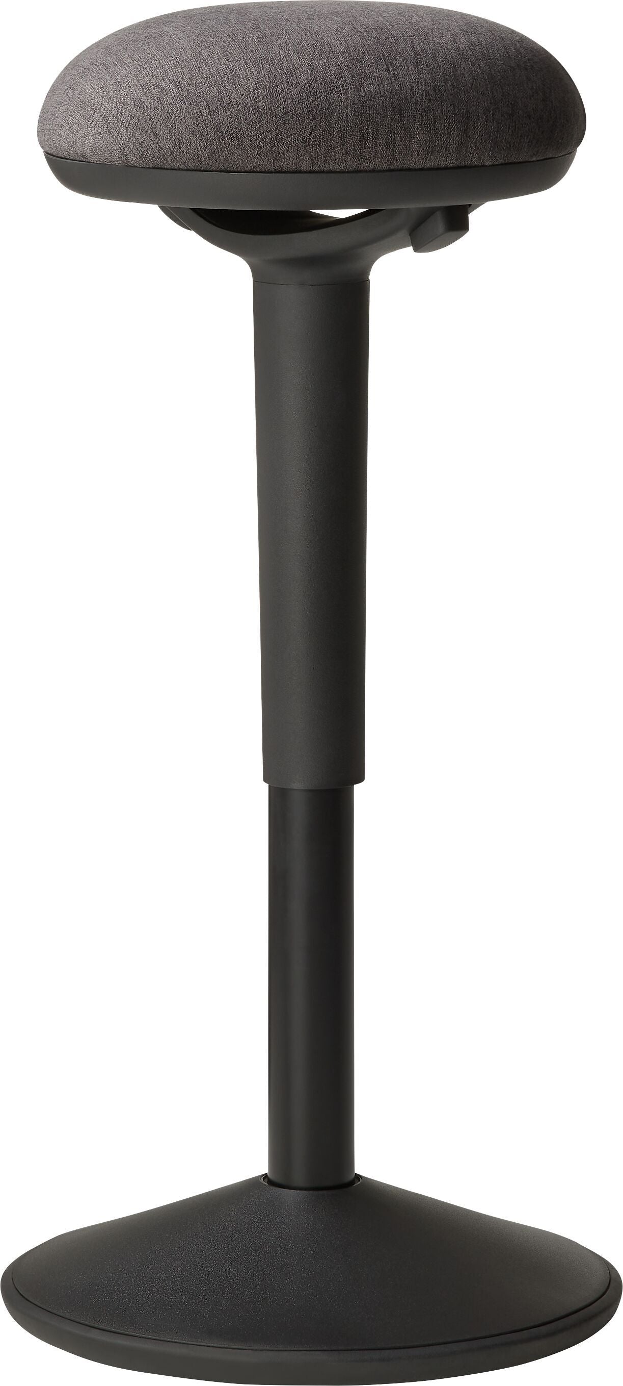 HUNT Bürohocker - Schwarz / B: 35.5 cm x T: 35.5 cm x H: 57.5 cm