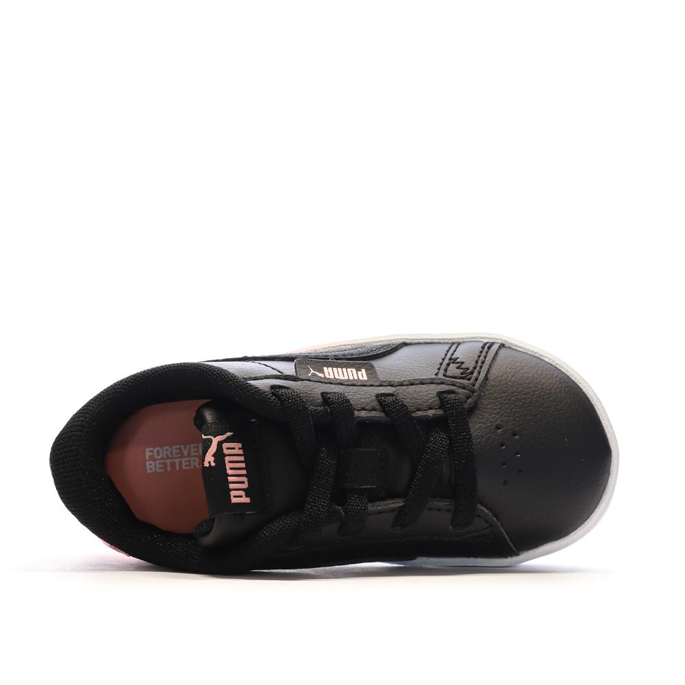 Puma Baskets Noires/Roses Fille Puma Jada