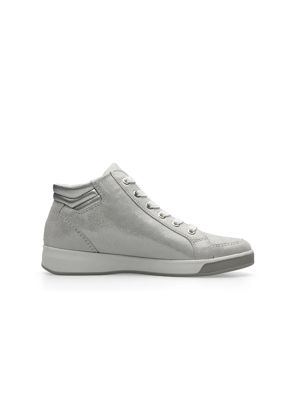 Stiefelette Rom silber