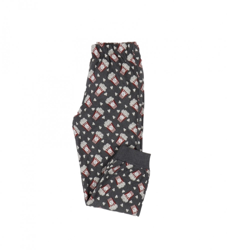 Pijama cinza pipoca Admas