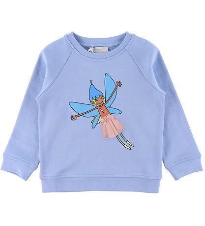 Stella McCartney Kids Sweatshirt - Hellblau m. Fe