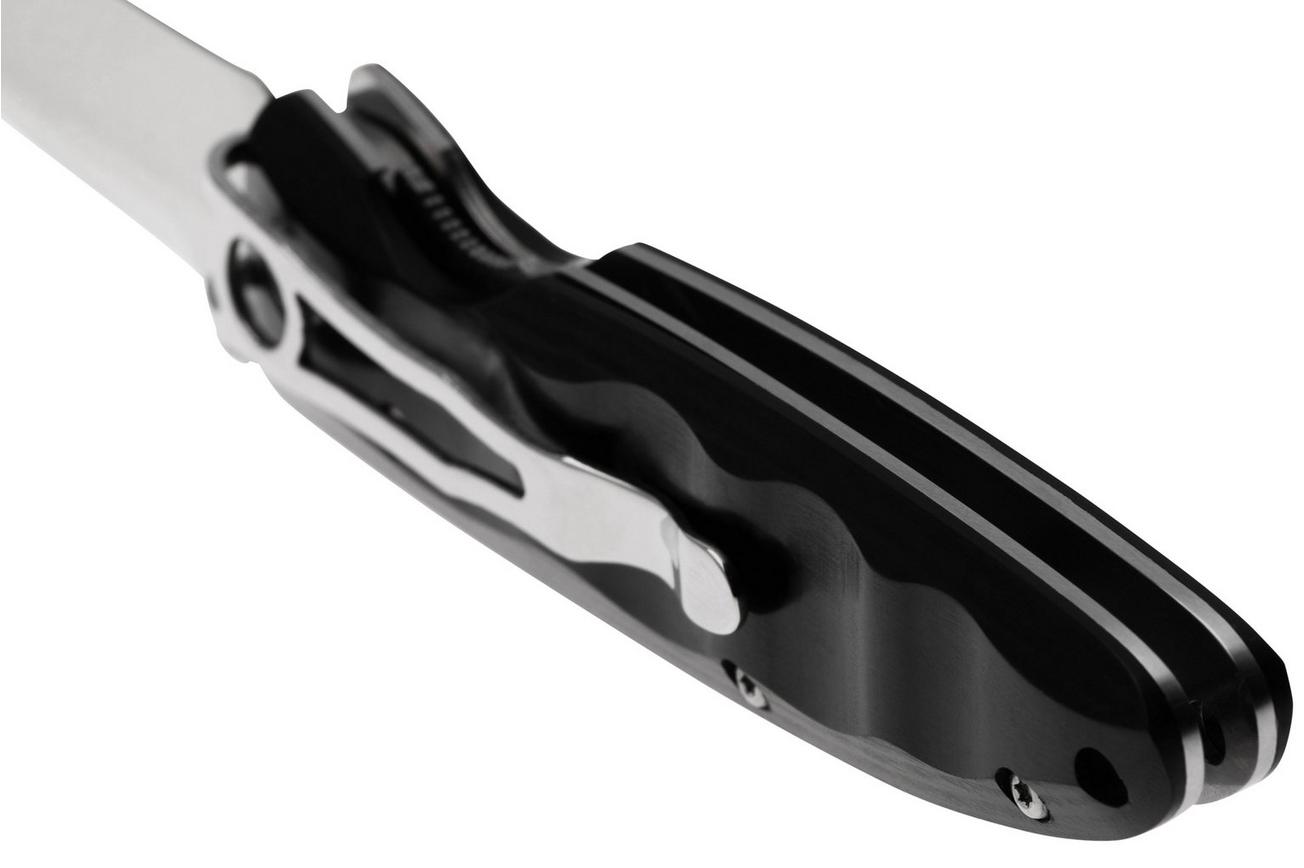 Mcusta MC-17V Classic Wave, black pakkawood, herenmes