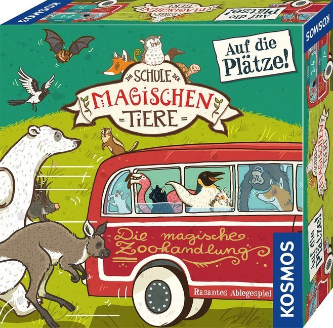 Gesellschaftsspiel SCHULE DER MAGISCHEN TIERE – Auf die Plätze!