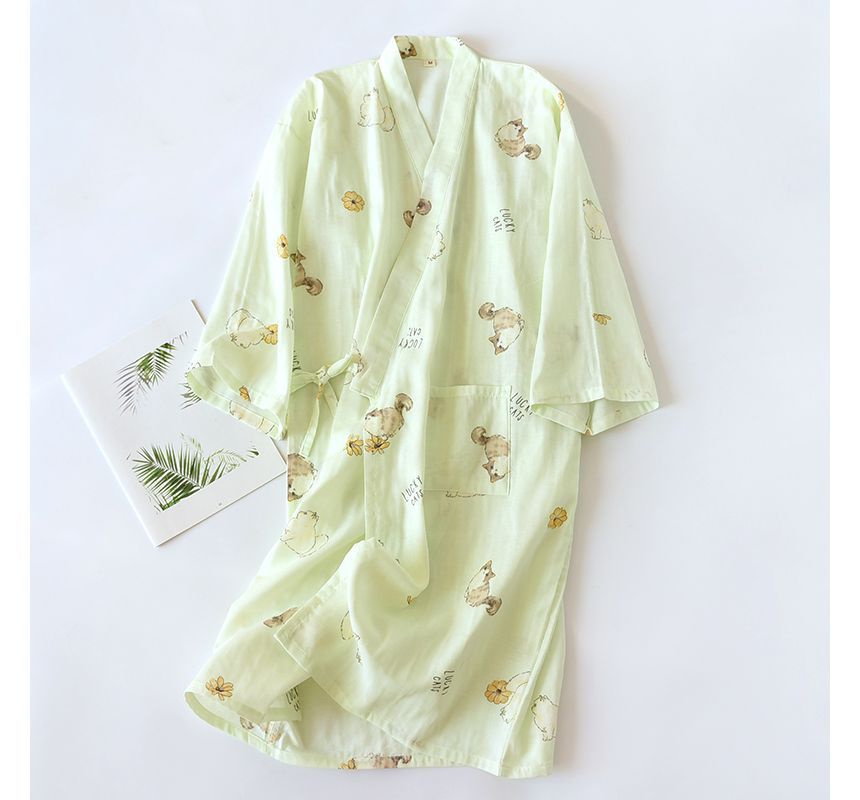 MelMount - Bijpassende pyjamajas met print voor koppels (verschillende ontwerpen)