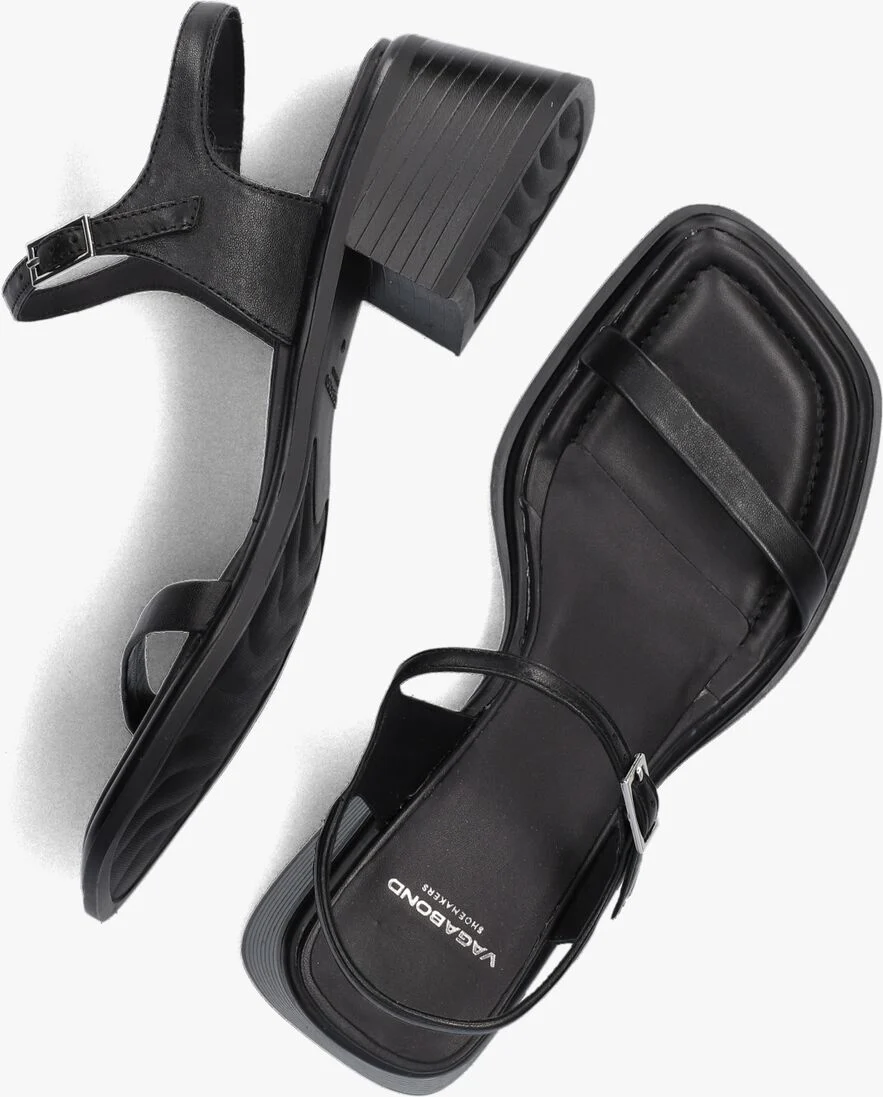 VAGABOND SHOEMAKERS zwarte vagabond shoemakers sandalen ines 101