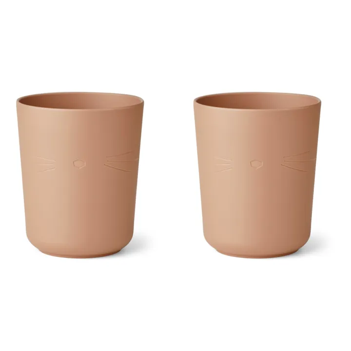 Liewood Gobelets Stine en PLA-set de 2 | Rose