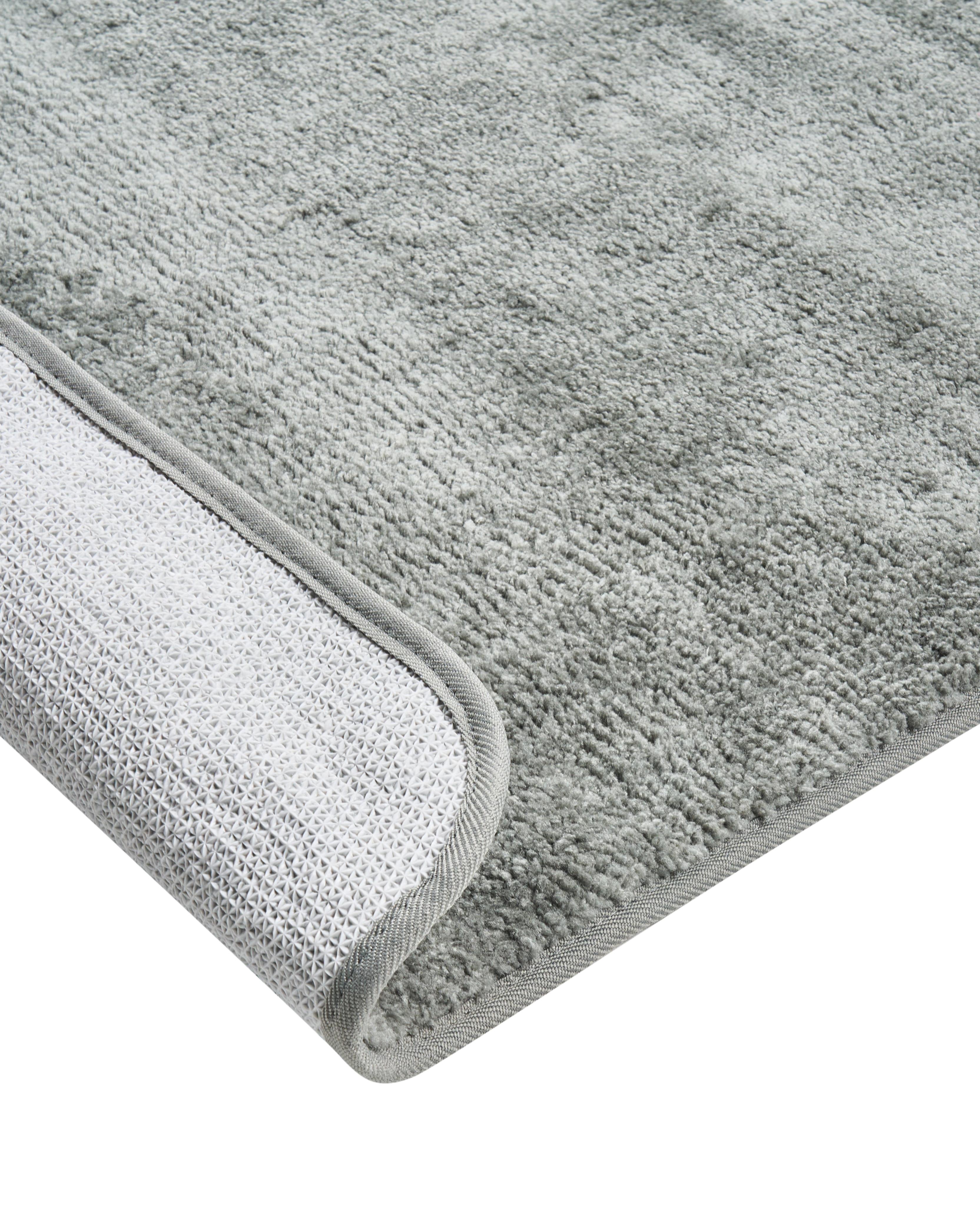 Badmat URLANA Grijs 60 x 90 cm Microvezel