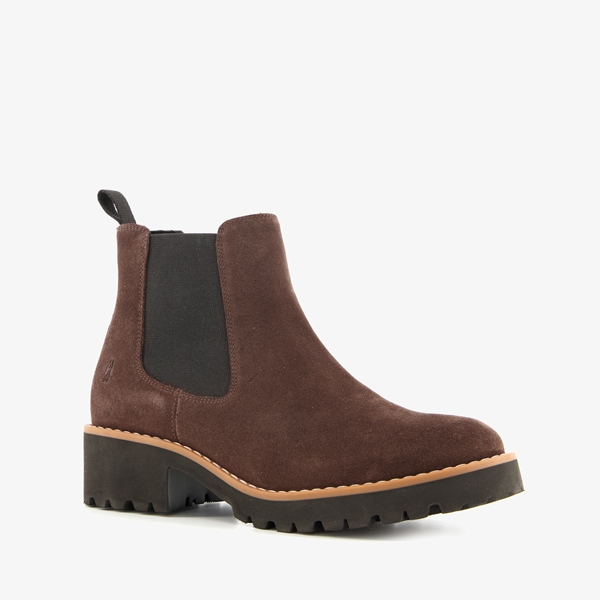 Hush Puppies sueden dames chelsea boots