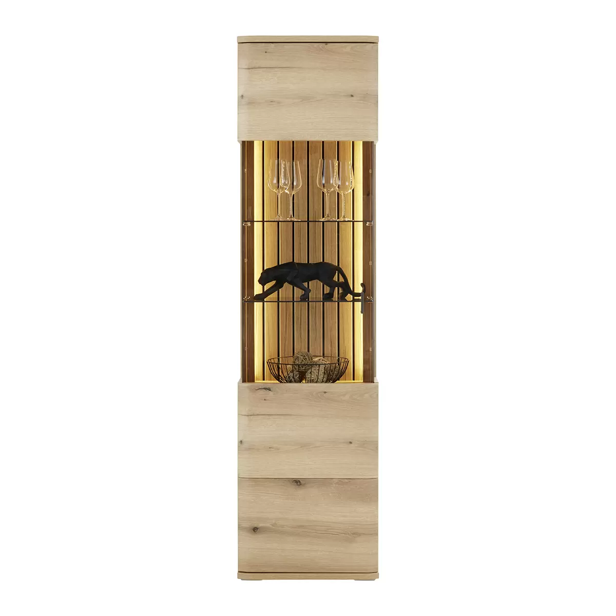 Vitrine Fortuna Eiche