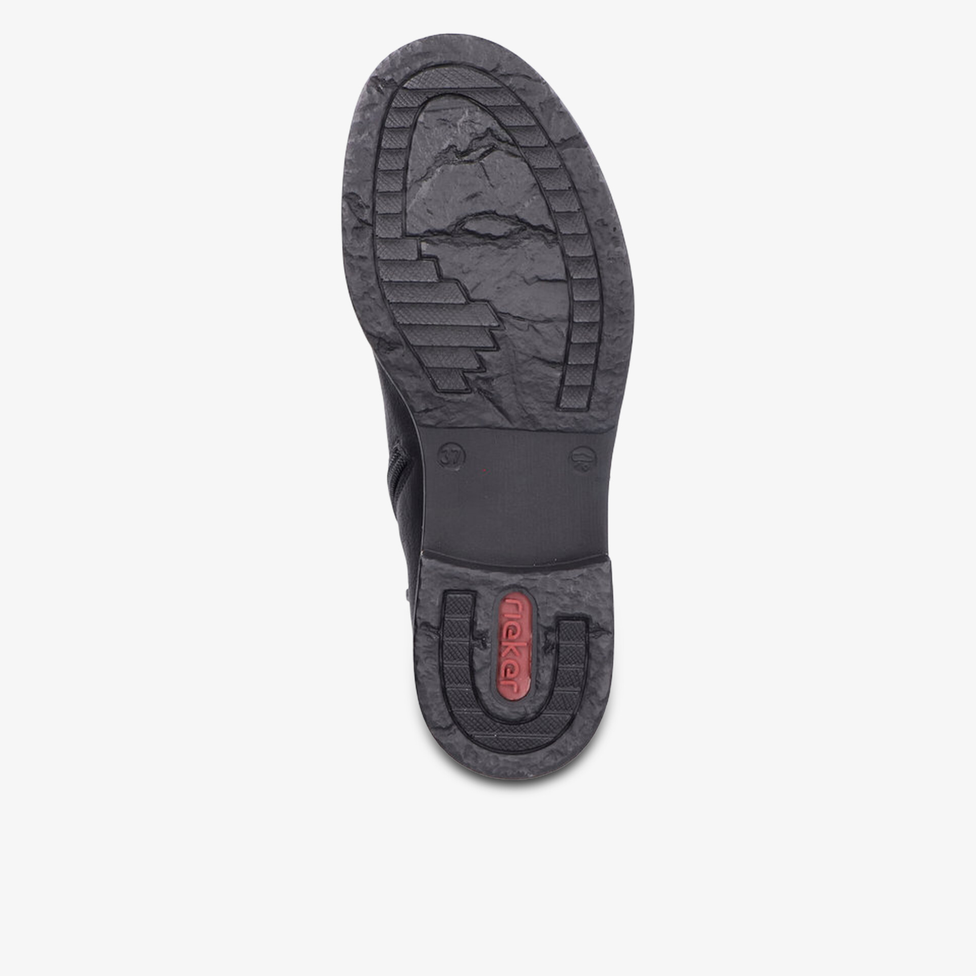 rieker Damen Schnürstiefeletten schwarz