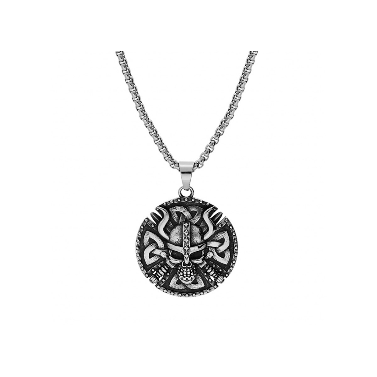 Collier Viking - Acier