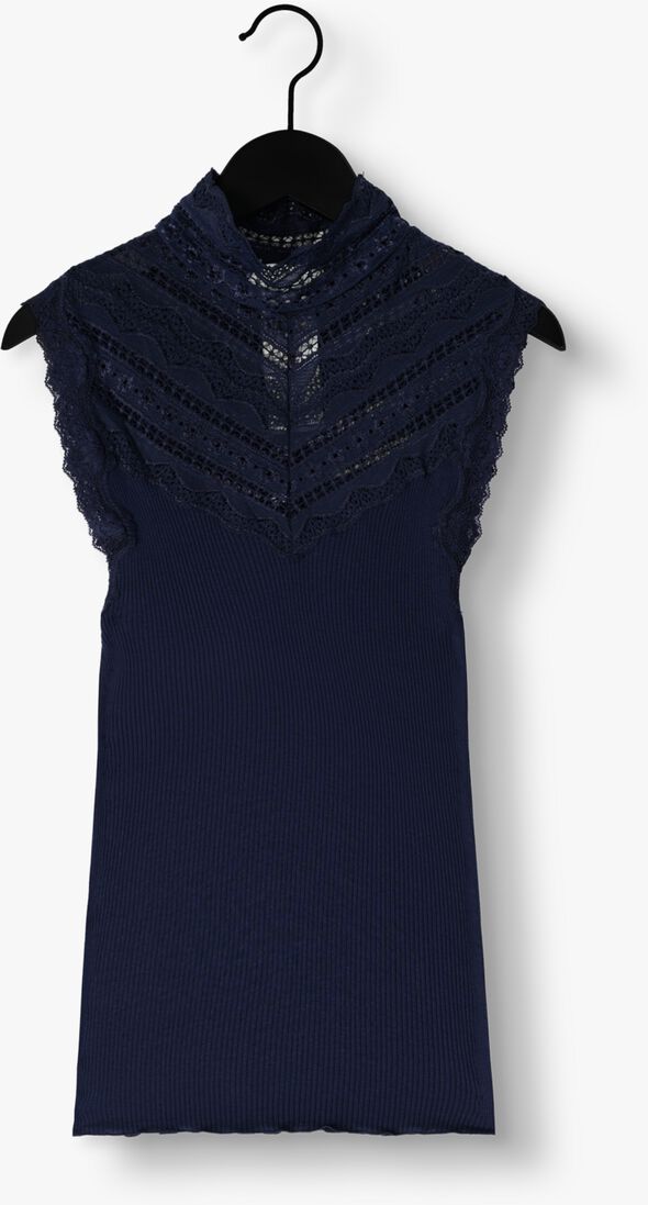donkerblauwe rosemunde top benita