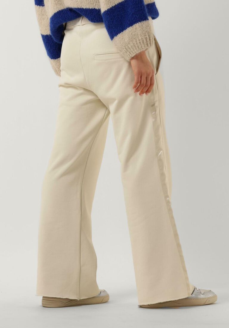 10DAYS beige 10days wijde broek folded waistband jogger
