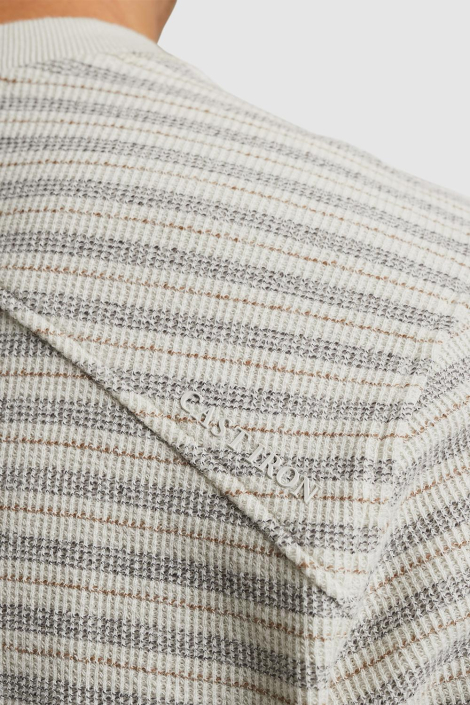 Cast Iron beige heren t-shirt