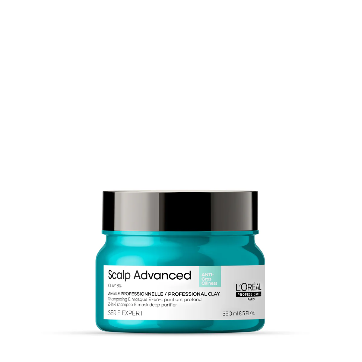 Shampoing & Masque à l'Argile 2 en 1 Purifiant Scalp Advanced 250ml