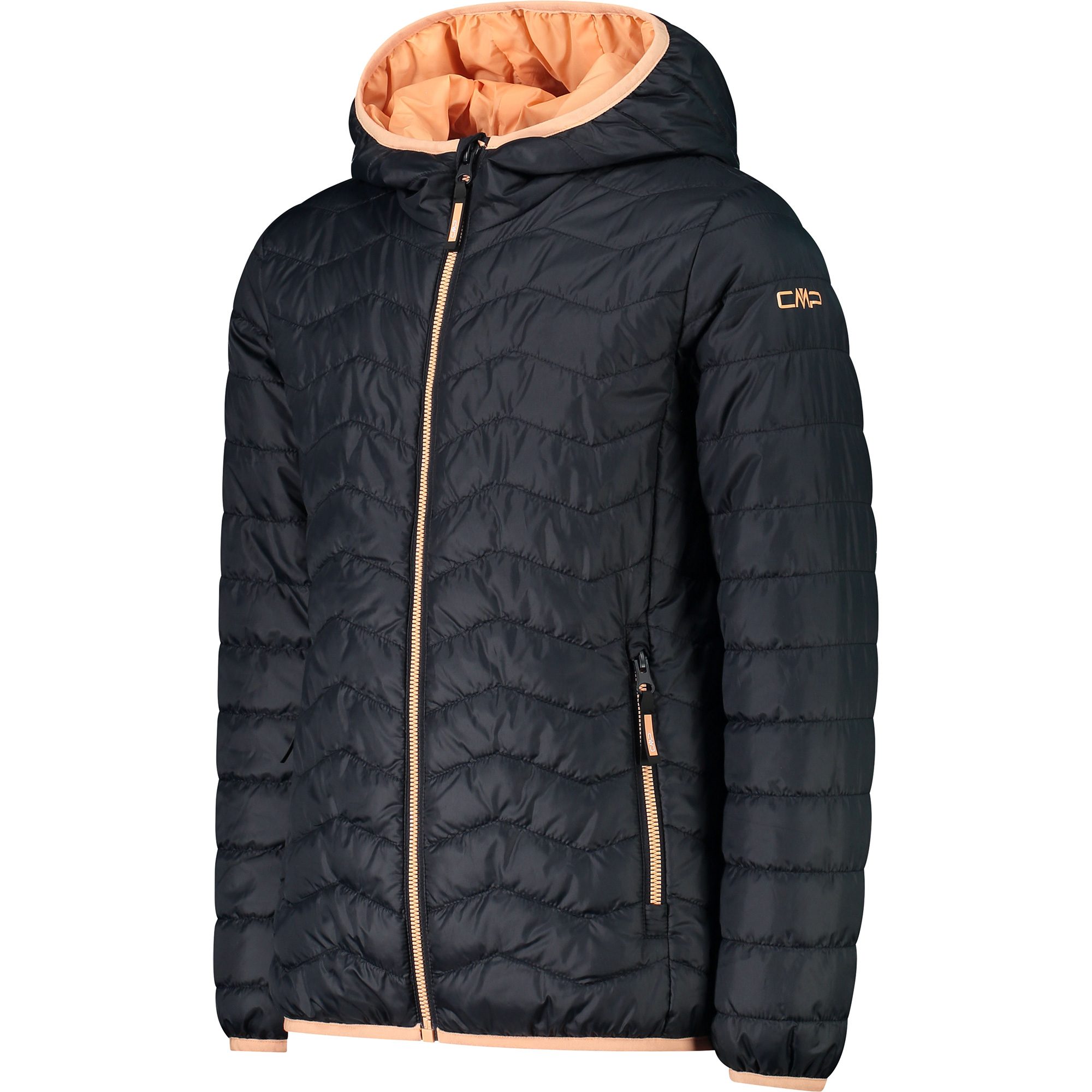 CMP Fix Hood Isolationsjacke Kinder anthrazit