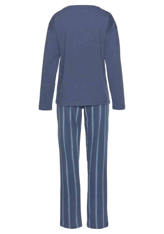Vivance Dreams Pyjama, 2 Stk. mit Frontdruck