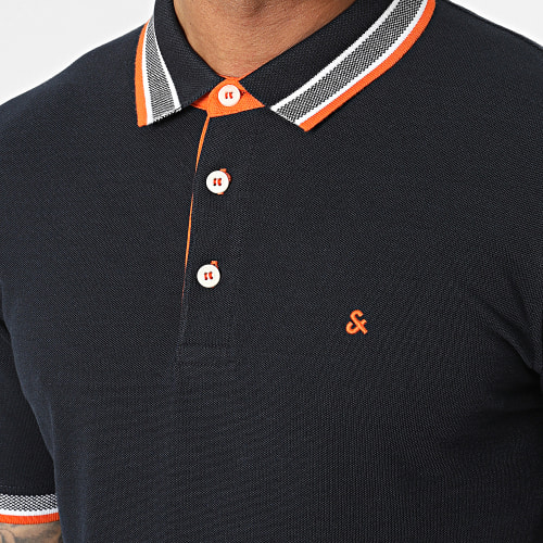 Polo Manches Courtes Paulos Bleu Marine