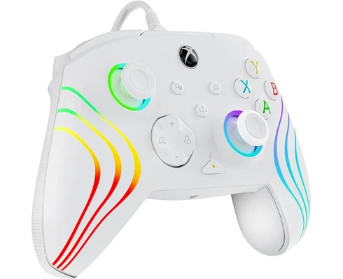 PDP Afterglow Wave Wired Controller - White