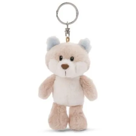 NICI Schneefuchs Nordin Schlüsselanhänger, 10 cm
