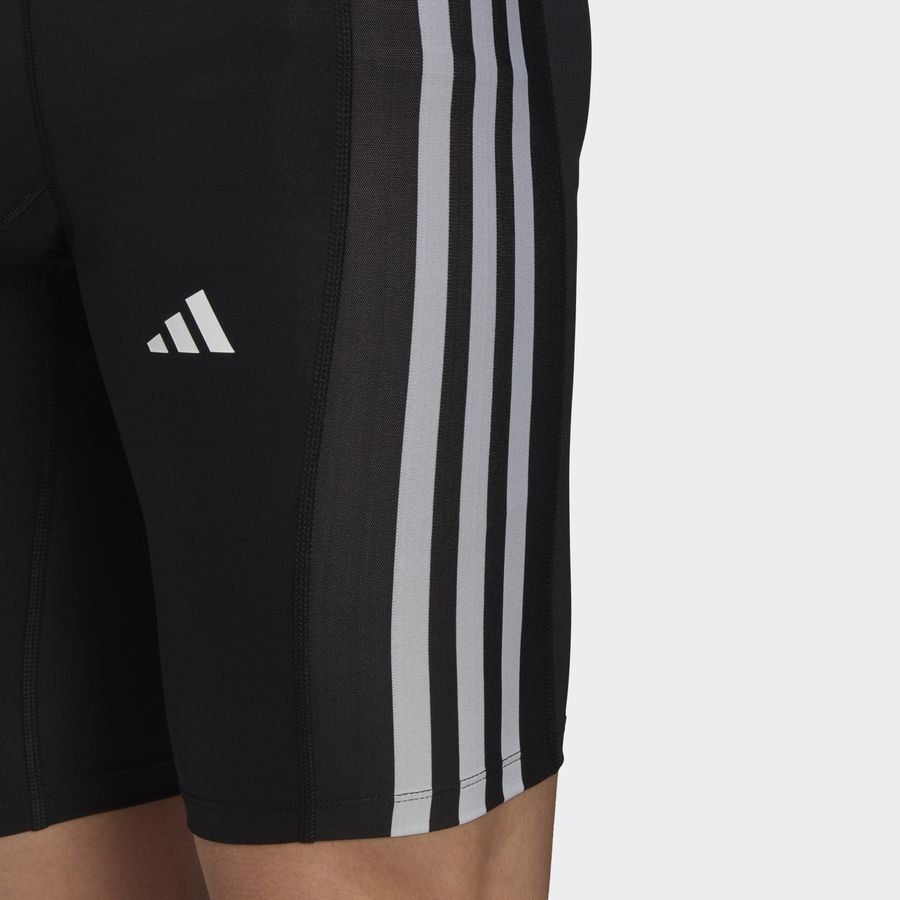 adidas Collant Techfit 3-Stripes - Noir/Blanc