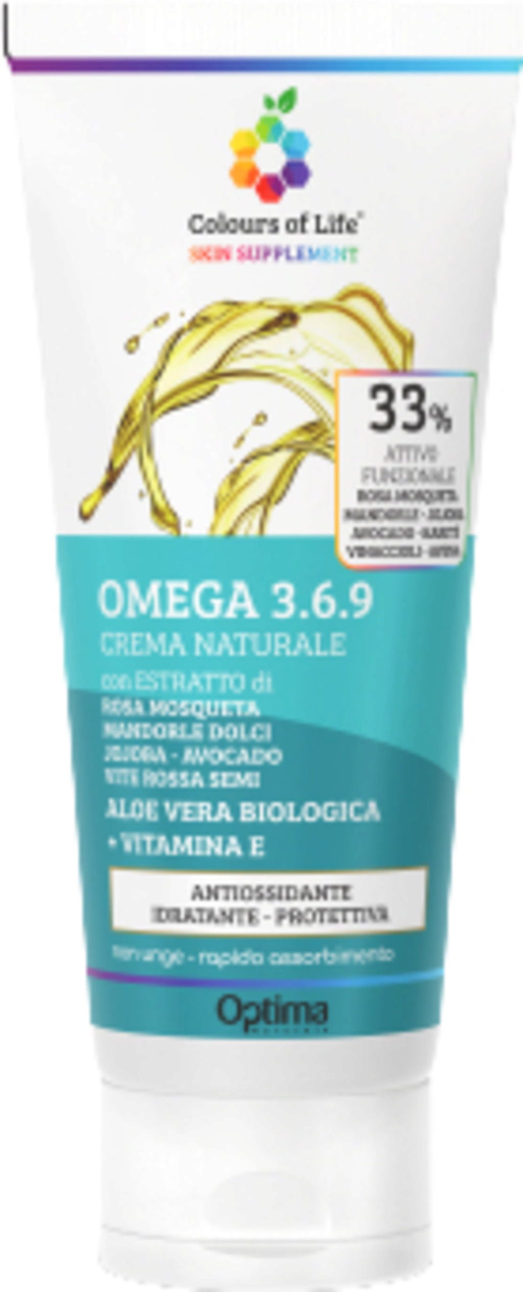 Optima Naturals  Colours of Life Omega 3.6.9 Creme 33%, 100 ml