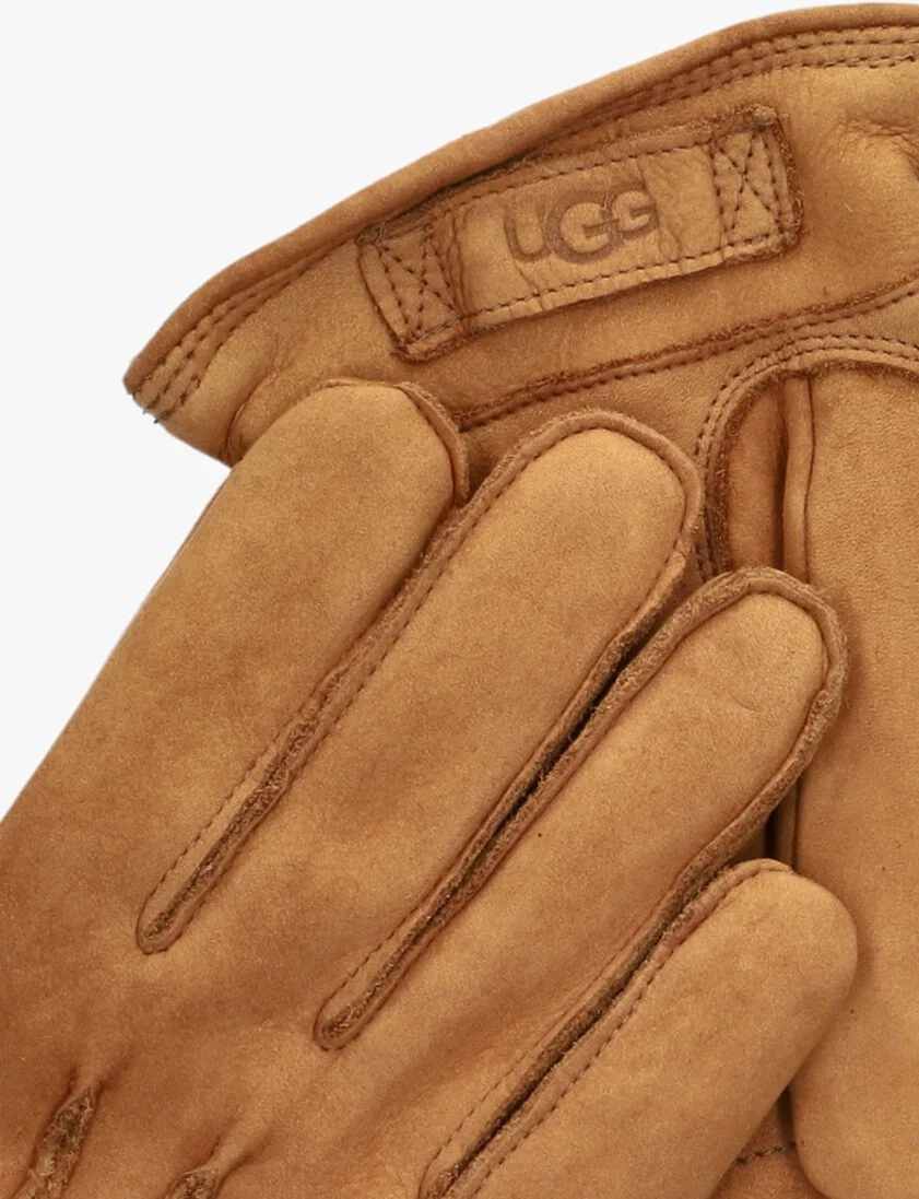 UGG cognac ugg handschoenen point leather glove