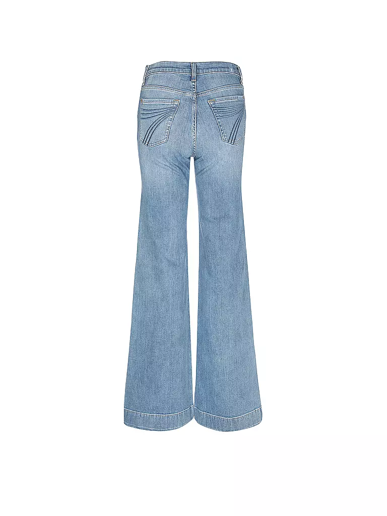 7 FOR ALL MANKIND Jeans Flared Fit MODERN DOJO PROPHECY blau