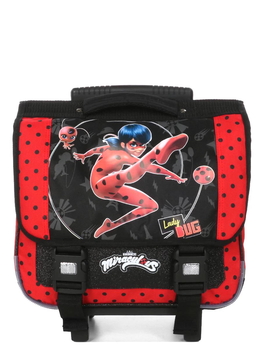 Cartable À roulettes Miraculous Super Heroes 38 cm