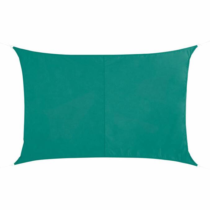 Voile d'ombrage rectangulaire CURACAO Émeraude