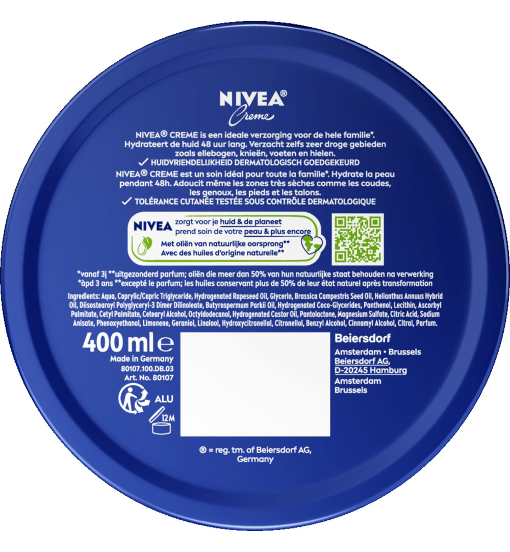 Nivea Creme (400 ml)