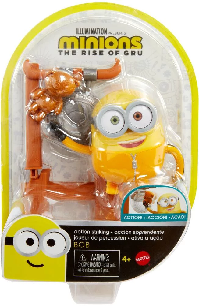 FIGURINE ACTION 11 CM BOB ET GONG - LES MINIONS