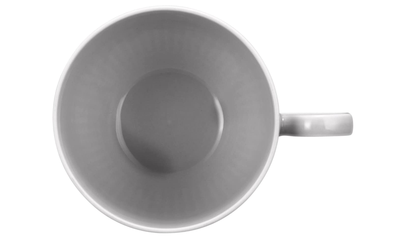Seltmann Weiden Kaffeetasse AMINA 6er Set Porzellan silbergrau