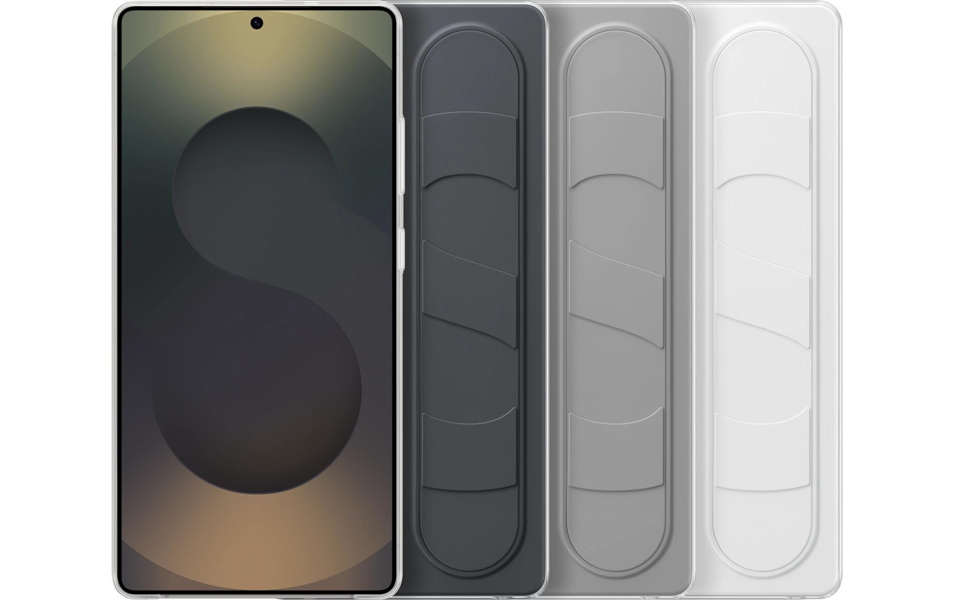 Back Cover Grip Case Galaxy S25 Ultra SchwarzSchutzhülle für das Samsung Galaxy S25 Ultra