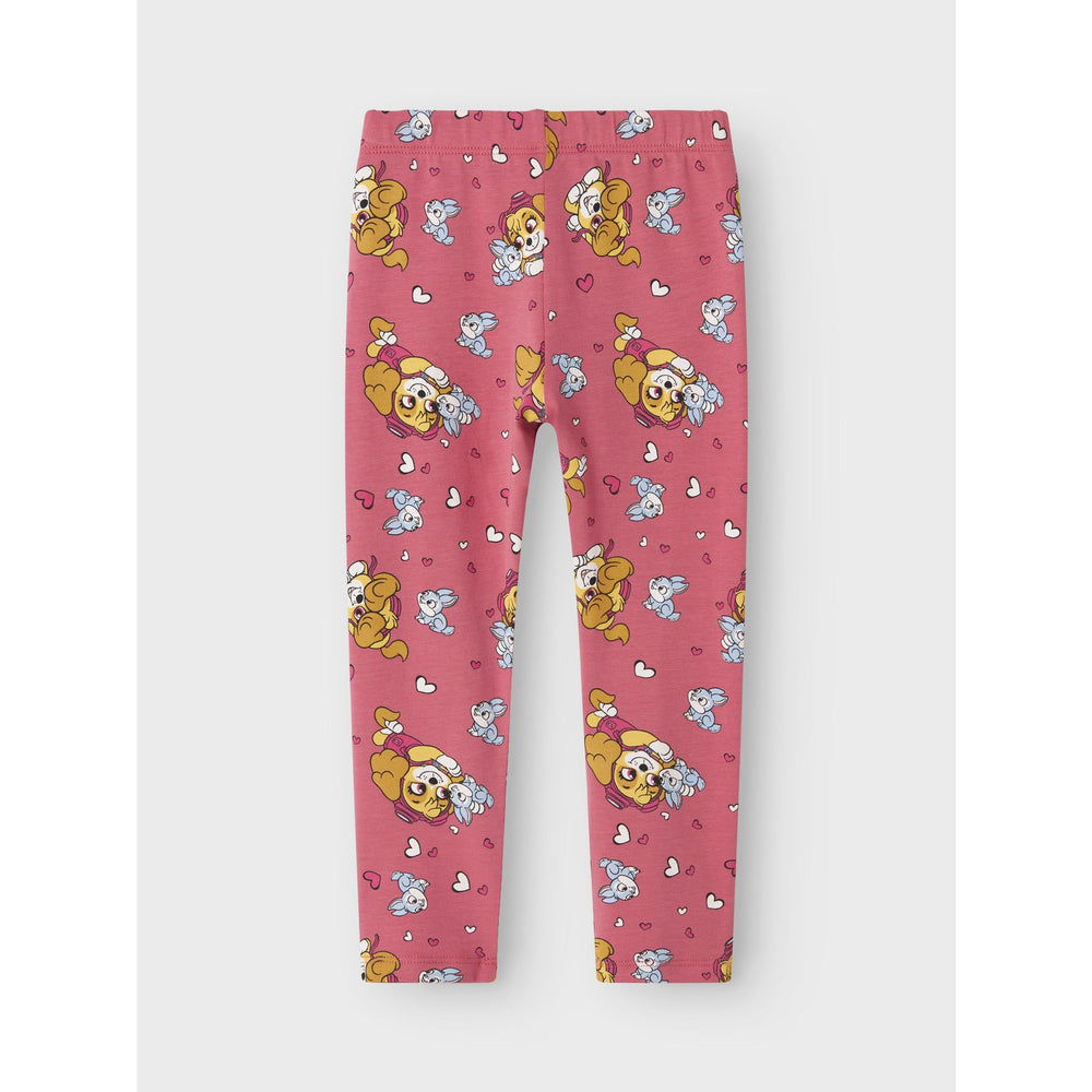 Køb Name It Rapture Rose Nmfjiddi Paw Leggings Cplg