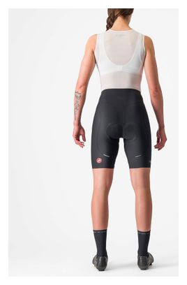 Cuissard Court Sans Bretelles Femme Castelli Espresso Noir
