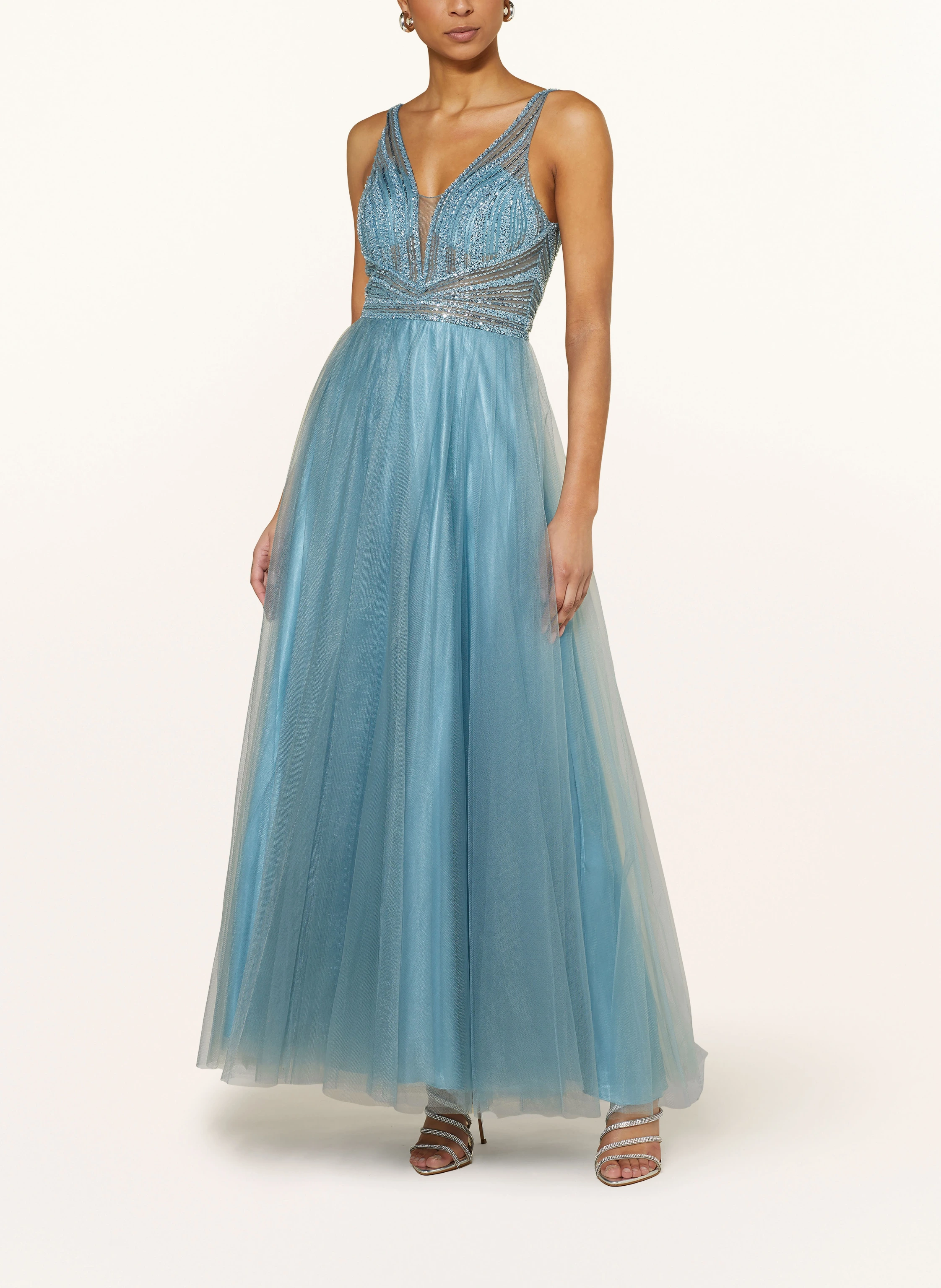Hey Kyla Abendkleid mit Pailetten und Schmucksteinen