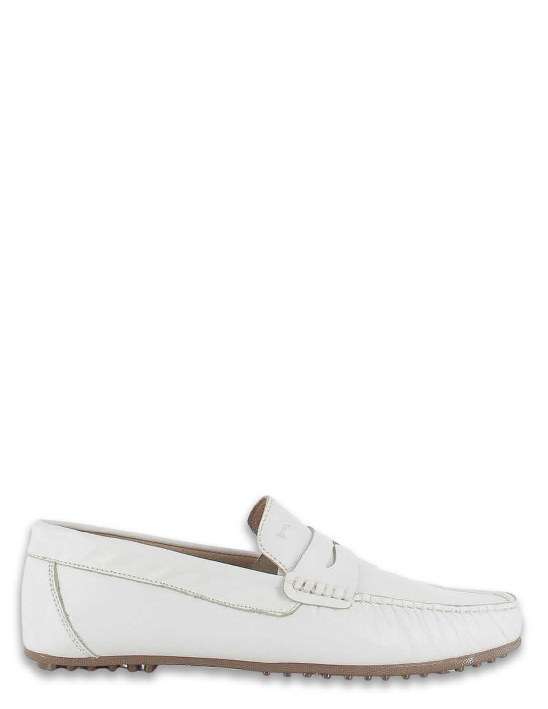 hylton mocassin homme 82985-05 daim blanc