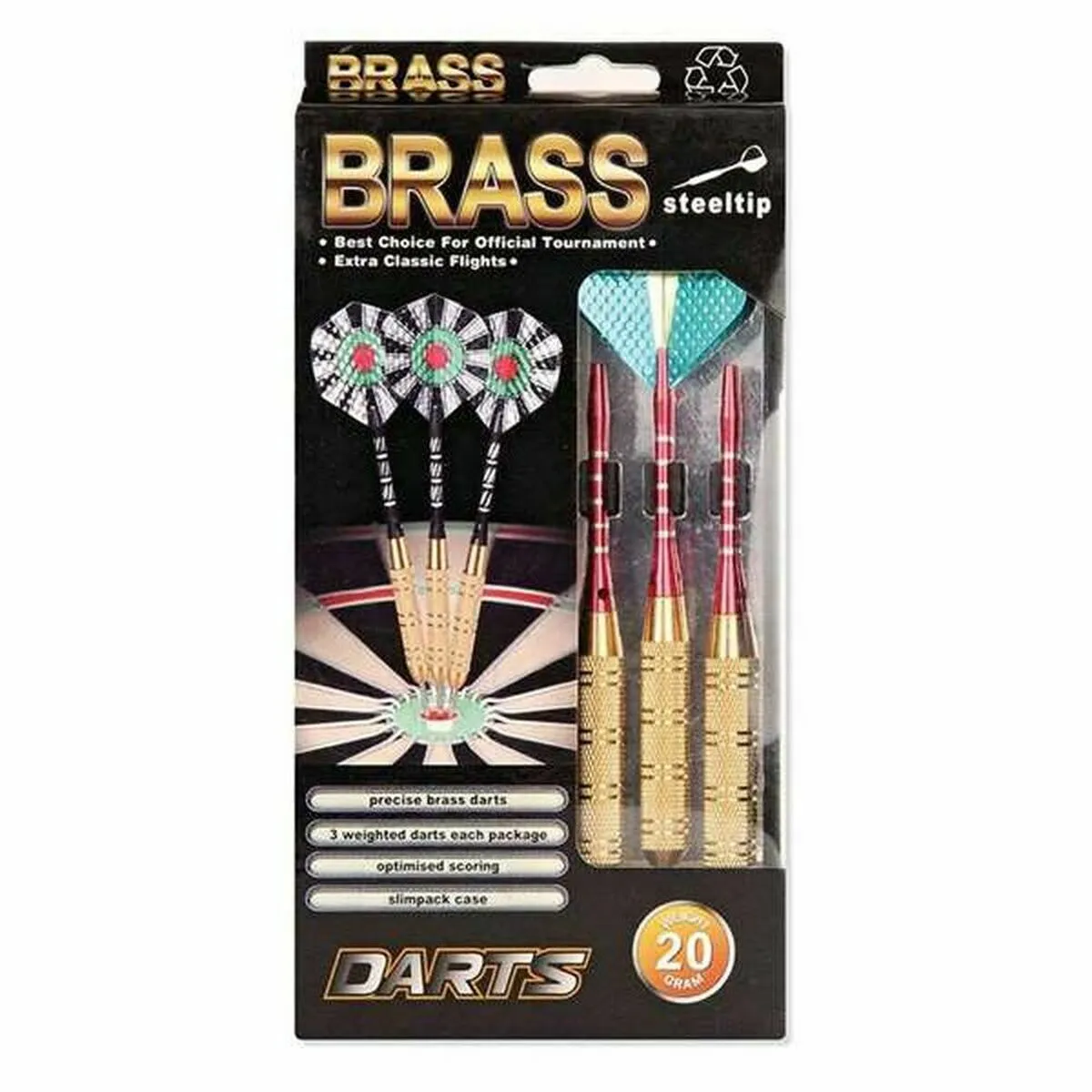 Cible à fléchettes BigBuy Fun 3 pcs